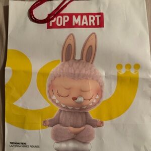 Pop Mart The Monsters Lazy Yoga Series Bag ( Empty bag)